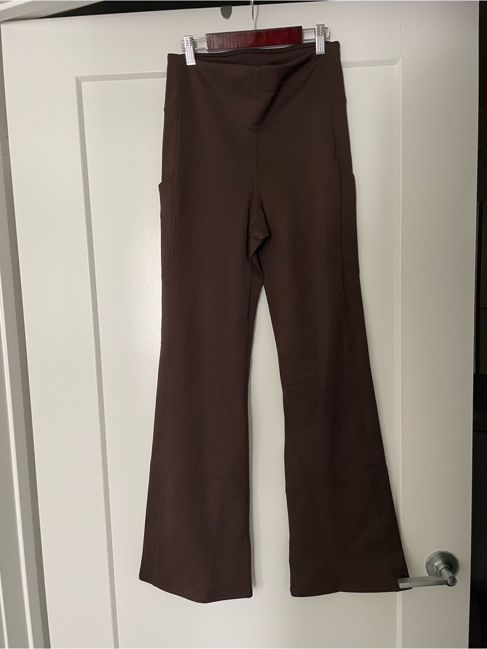 Fabletics Brown Wide Leg Leggings - Picture 4 of 5